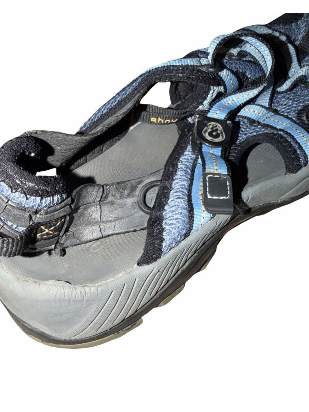 AHNU Tilden Athletic Water Shoes Blue/ Black Women’s Size 10 Outdoor Hike Summer - Picture 7 of 8